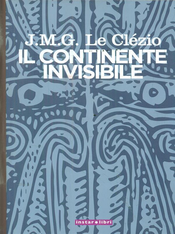 copertina il continente invisibile le clézio