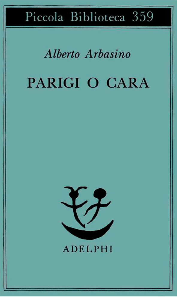 libro parigi o cara arbasino